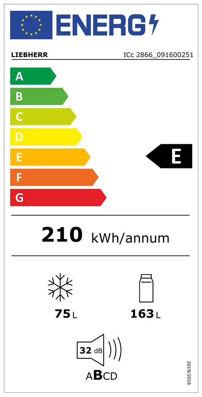 ICc 2866 Premium Combinazione frigo-congelatore - Liebherr